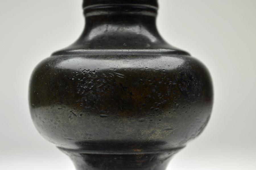 大人気在庫金銅亜字形華瓶（南北朝～室町時代） 仏像